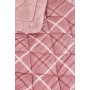 ETE HOMETEX TEK KİŞİLİK LÜX WELSOFT YORGAN SETİ SAFİR PUDRA 155X215CM 8696474231934